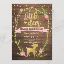 Convidado de aniversário para Menina Festa Dourada