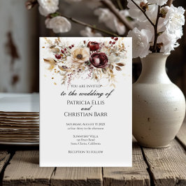 Convites Convidado de casamento elegante para os bichos-da-