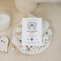 Convidado de Festa de Halloween para bruxas assust