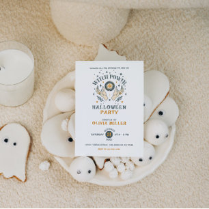 Convites Convidado de Festa de Halloween para bruxas assust