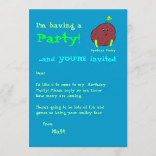 Convites Convidado de festa do Paddy