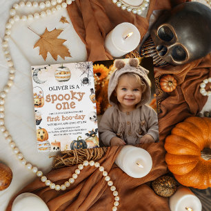 Convites Convidado de Fotografia de Spooky One Halloween