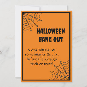 Convites Convidado de Halloween ou Tratar Convidado com Ara