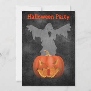 Convites Convidado de Halloween para o Espírito Santo Jack