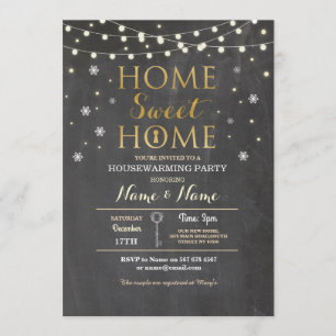 Convites Convidado de Natal para o Snowflake de aquecimento