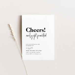 Convites Convidado de Nova Festa de Promoção, Animação