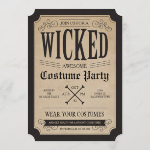 Convites Convidado do Partido Apothecary Halloween