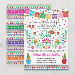 Convites Convidado do Partido primeiro aniversario da Senho