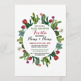 Convites Convidado mexicano para Garota do Chá de fraldas F