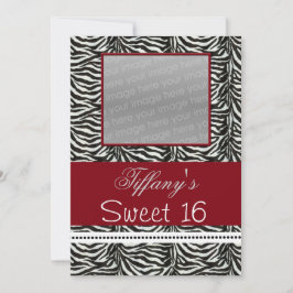 Convites Convidado para 16 fotos da festa Chic Sweet