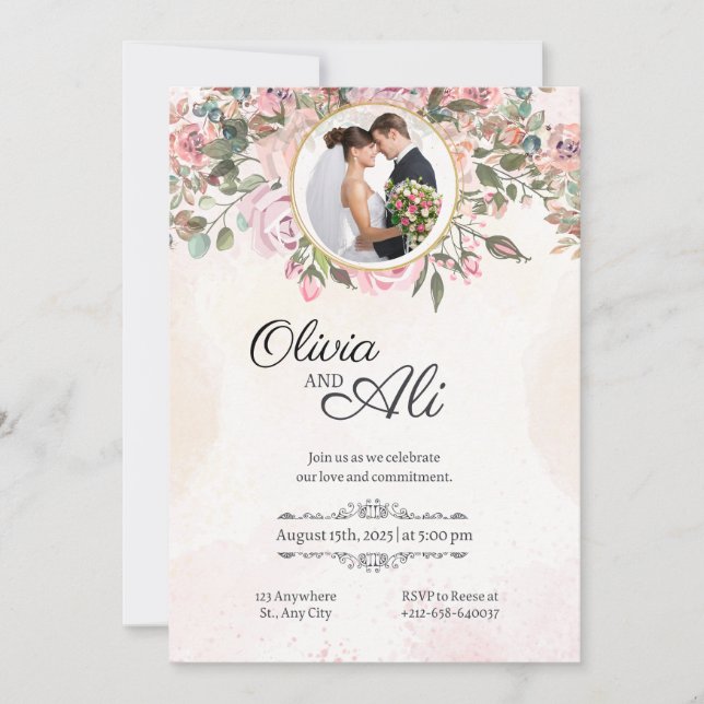 Convites Convidado para a Largura (Frente)