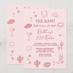 Convites Convidado para Festa de aniversário no Sudoeste de