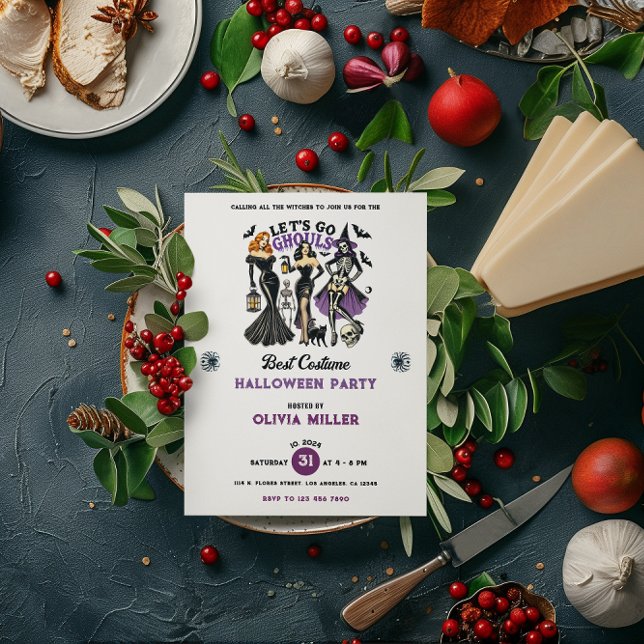 Convites Convidado para Festa de Halloween Melhor (Criador carregado)