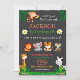 Convites Convidado para o aniversário da Junta