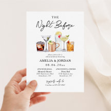 Convidado para o ensaio e as bebidas noturnas ante