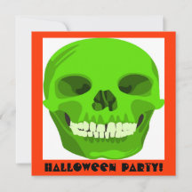 Convidado Verde do Halloween