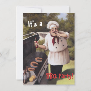 Convites Convidados do Festa de CHURRASCOS Engraçados