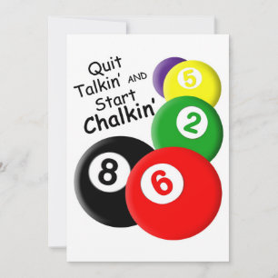 Convites Convidados do Grupo Billiards