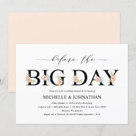 Convites Convidados do Janto de Ensaio de Casamento Romance