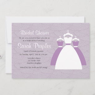 Convites Convidados para Chás de panela Personalizados Viol