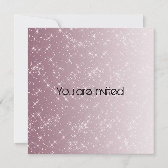 Convites Convidados para o Chá de fraldas de luz da Estrela (Frente)