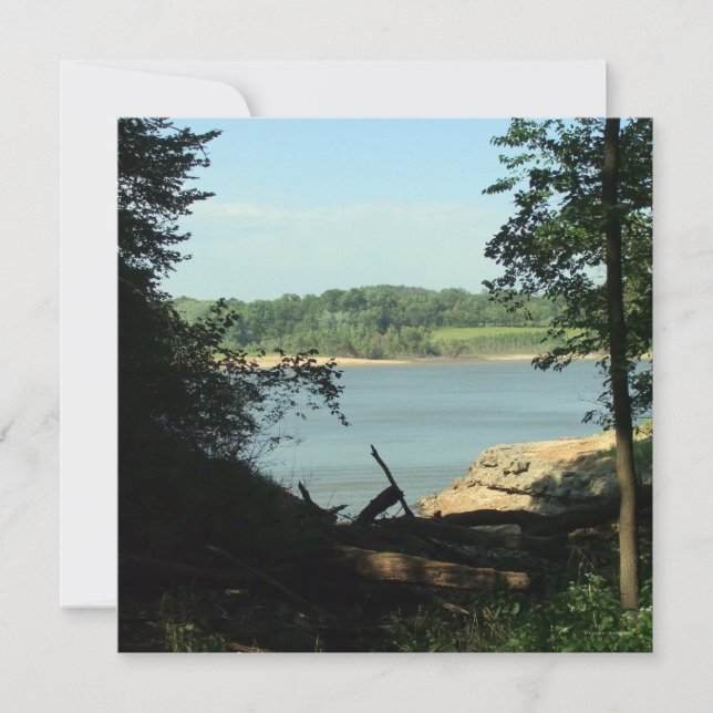 Convites Convidados para Reunião da Família Coralville Lake (Frente)