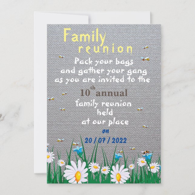 Convites Convidar (Frente)