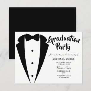 Convites Convidar Festa de formatura de Suit & Tie Boys