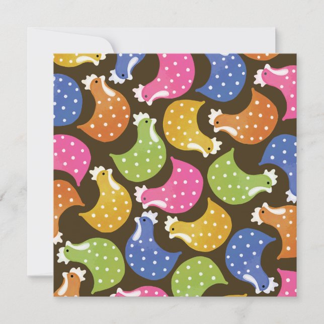 Convites Convidar Festa de solteira de Galinha Bonita (Frente)