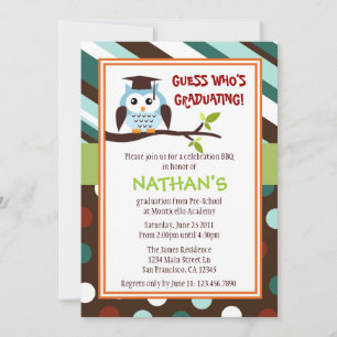 Convites Convidar Formando de Coroa Moderna