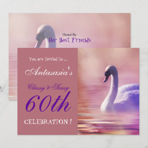 CONVITES CONVIDE CLASSE E SOFISTICAÇÃO AOS 60