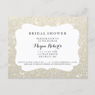 Convites Convide - dia do chá de panela fabuloso - o ouro