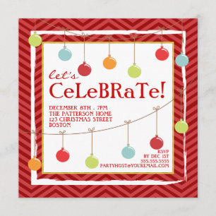 Convites Convide o Natal dos Halls