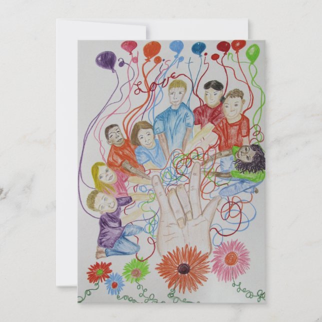 Convites Convite, Bebê Adotado, Chá Infantil (Frente)