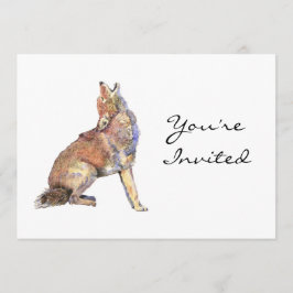 Convites Convite, Convite, Coyote Animal, Selvagem