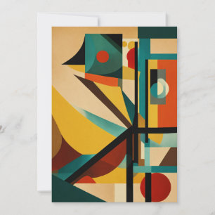 Convites "Convite Surrealista Bauhaus"