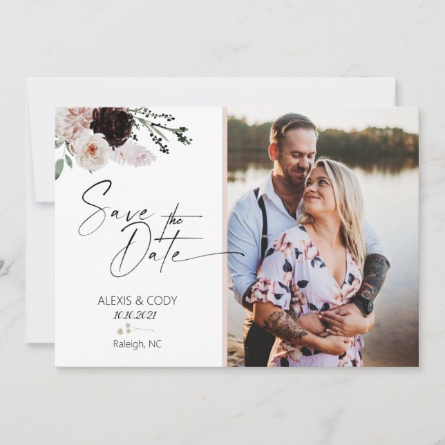 Convites Convites, Casamento, Brida, Boho Bridal, Esfregar (Frente)