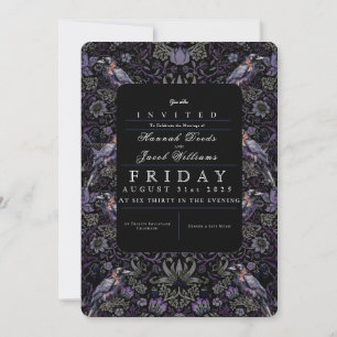 Convites Convocação Casual de Raven William Morris