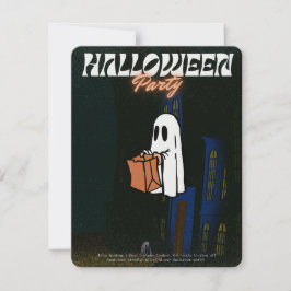 Convites Convocação de Halloween - Ecos dos Abandonados