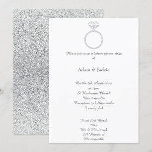 Convites Convocação Literária de Casamento de Diamond Lu