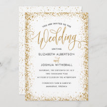 Convocação para Casamento com Literatura Dourada F