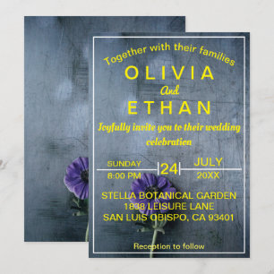 Convites Convocação para Casamento elegante de ouro russo D