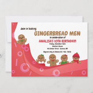 Convites Convocação para Homens de Gingerpão