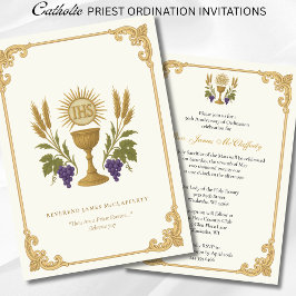 Convites Convocação para o Aniversário da Ordem dos Padres