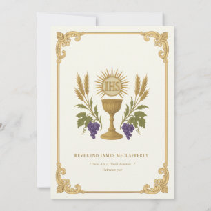 Convites Convocação para o Aniversário da Ordem dos Padres 