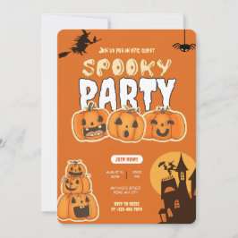 Convites Convocação para o Dia das Bruxas