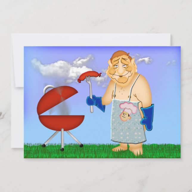 Convites Cook-out no Dia do Trabalho (Frente)