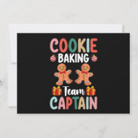 Cookie Baking Team Capitão Família Natal