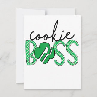 Convites Cookie Boss Scout Girls Cookie Dealer