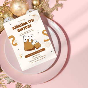 Convites Cookies Aniversário